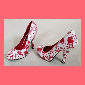 Funtasma Bloody splatter heels